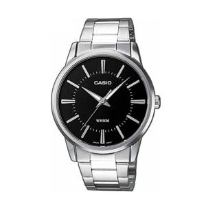 카시오 MTP-1303D-1A 남성 클래식 라운드 아날로그 메탈 손목 시