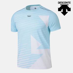 [데상트]데상트 스피릿 그래픽 반팔티셔츠 SP321TTS72SKY0 반팔