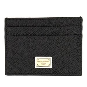 돌체앤가바나 텍스처드 가죽 슬림 카드 지갑 BI0330 A100180999