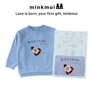 [밍크뮤]BL 로켓포인트스웨트셔츠 35A1533403 35A15-334-03 출산백일돌선물