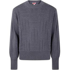 겐조 스웨터 FF55PU7083CB 96 MIDDLEGREY