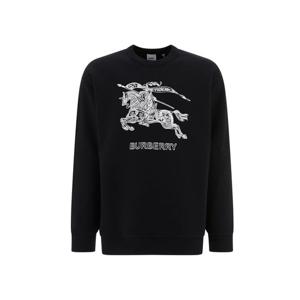 버버리 자수 로고 맨투맨 블랙 남성 8072777