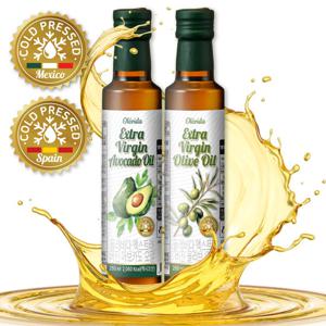 올레비다 스페인 냉압착 엑스트라버진 올리브유 3병+ 아보카도오일 3병(250ml*6병)