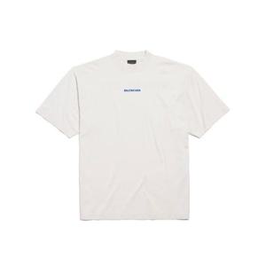 발렌시아가 반팔 티셔츠 764235 TSVO9 8016 WHITE