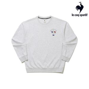 [르꼬끄] 남녀공용 르꼬끄X275C 스몰 루스터 맨투맨 QQ323XFS71_WMG