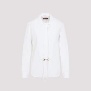 구찌 블라우스 셔츠 831912 Z8B2P 9000 WHITE