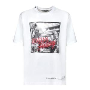 돌체앤가바나 반팔 티셔츠 G8PN9T G7O4T W0800 White