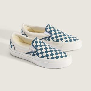 [VANS] 반스 남녀공용 프리미엄 클래식 슬립온 98 체커보드(블루) VN000D9P12S CH