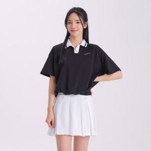 다운블로우-DBS4TBK2504W 여자프리밴딩 카라티셔츠 스포츠 스포츠웨어 카라 반팔 카라반팔 반팔카라 티셔츠 밴딩 프리 프리밴딩