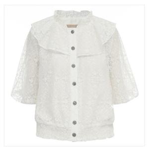 미니멈 세이브존07 레이스 블라우스 MYBGWB4150-WH