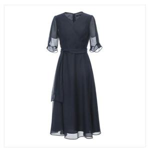 미니멈 세이브존07 하트넥 쉬폰 원피스 MYBGWO3080-DV