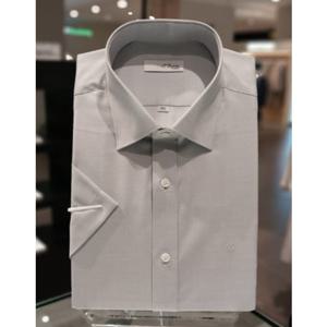 듀퐁셔츠 슬림핏반팔 SE5MM21HS301SGY 120수 그레이 혼주용 선물용