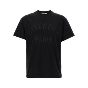 지방시 반팔 티셔츠 BM71NK3YRS001 Black