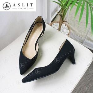 [애슬릿] 여자 인사이드 오픈 스틸레토 힐 구두 5cm