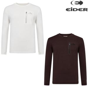 아이더 (DMU25203) 남성 흡습속건이 우수한 베이직 긴팔 라운드 티셔츠