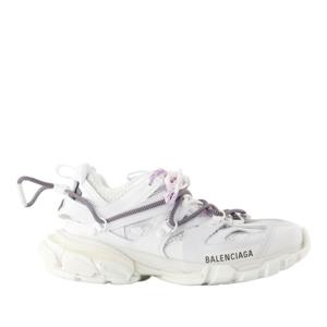 발렌시아가 화이트 라일락 트랙 트레일 로우탑 스니커즈 800590