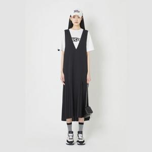 [럭키슈에뜨]레이어드 롱 원피스 (LQDAM25600)