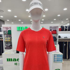 [마코]여성 핀스트라이프 라운드티셔츠 MNW2TR01051_JK