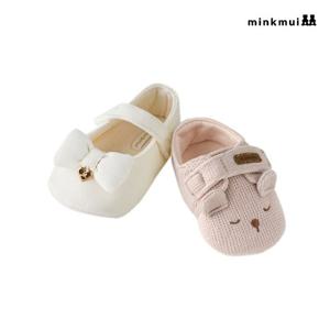 [밍크뮤]리본베베보행기슈즈 35A11-829-01 35A11-829-02 35A1182901 35A1182