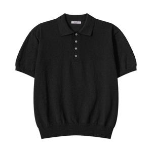 [리빌모아]남자 소프트 버튼 카라넥 반팔 니트티 AS-KNH-Q025