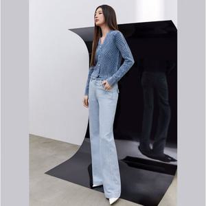 [게스(진)]여성 오비 미니포켓 플레어 부츠컷 YP1D0017_LBL