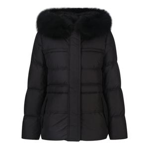 [베스띠벨리]퍼 후드 덕다운 점퍼 BJHJY7621