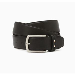 [헤지스ACC] 블랙 단색 소가죽 벨트 HJBE5F500BK