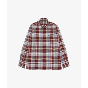 [크로커다일남성][크로커다일] 써커 체크 긴팔 남방 CDAABWS1416