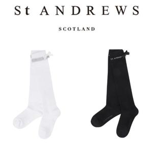 [세인트 앤드류스] 여성 별 심볼 리본 논슬립 니삭스(821E3SC156)