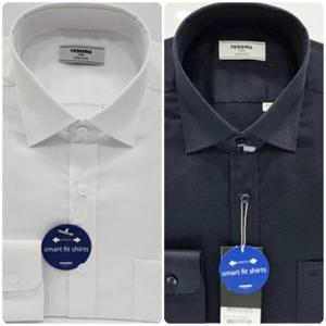 [레노마셔츠]일반핏/P40 트윌 스판 솔리드/옴므 긴소매 정장 와