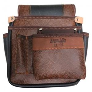 가야 고급가죽못주머니KL 92 공구집 공구걸이 작업벨트