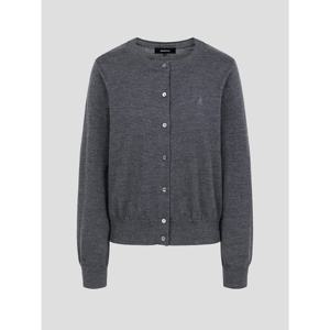 [빈폴레이디스] [Essential] 울 라운드넥 카디건  애쉬 (BF595AE024)