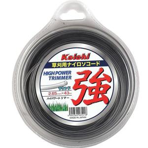 예초기고무날 예초기 나일론날 -일산 코이치 2.65 x 43M(그레이-원형)