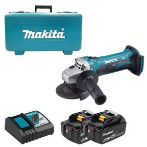 충전그라인더 마끼다/DGA402RTE/18V 충전 앵글 그라인더/5.0Ah(2개)