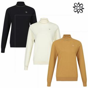 [세인트앤드류스]여성 별 심볼 글리터 라인 터틀넥 니트 821C3SW152