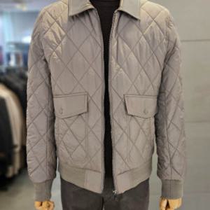 [바쏘]남자 가을 베이지 카라배색 경량 패딩 점퍼 WSAFZ5UA02A