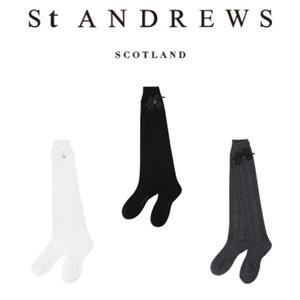 [세인트 앤드류스] 여성 리본 별 심볼 케이블 논슬립 니삭스(821E3SC258)