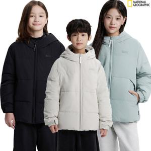 내셔널지오그래픽키즈   후디 헤론 경량 머스코비 다운 점퍼 K254UDW320