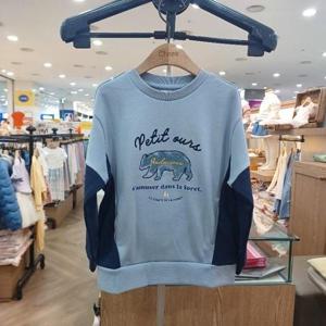 치크 sh06 절개 포인트 스웻셔츠 CKMA2582B