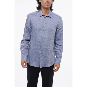 알마니 긴팔 셔츠 D41SM0 D10F9 919 Blue