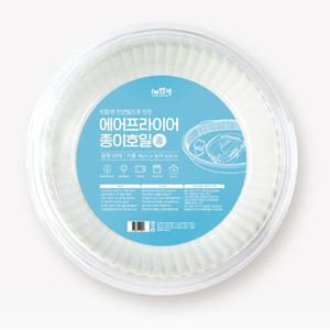 아임명작 에어프라이어 종이호일50매 PET포장 중형