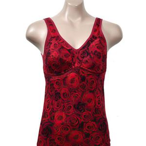 일체형 여성 메리야스 노와이어 부직포 브라런닝 이너