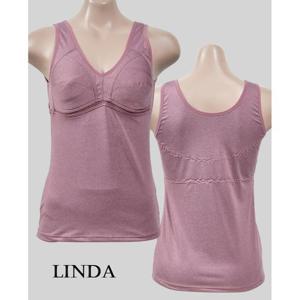 린다 여자 노몰드 브라런닝 심플 멜란지 이너 캡나시