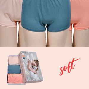 초등 중등 무지 인견드로즈 사각팬티3매 깔끔한속옷