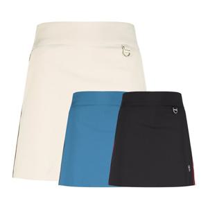 럭스골프 여성 테이프 배색 뒷주름 큐롯 스커트 YD25A122W