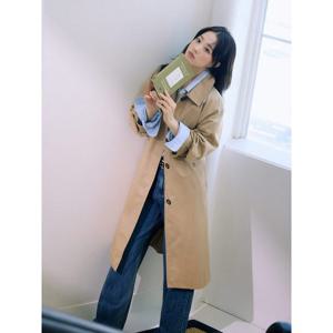 [빈폴레이디스] 코튼 맥코트 베이지 (BF593TC01A)