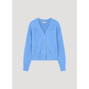 [시스티나]헤어리 브이넥 크롭 가디건 ASKCDO41030