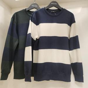 뱅뱅 HC15 뱅뱅 가을 남성 투톤 배색 라운드 긴팔 맨투맨 티셔츠 CTL614