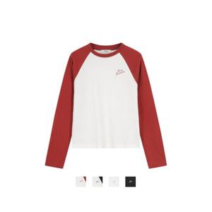 [폴햄]여성 스몰 그래픽 20수 코튼 나그랑 긴팔 티셔츠 PHF3TS2400