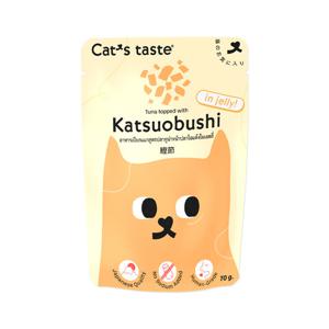 캣츠테이스트 고양이 습식 파우치 가스오부시 젤리 70g